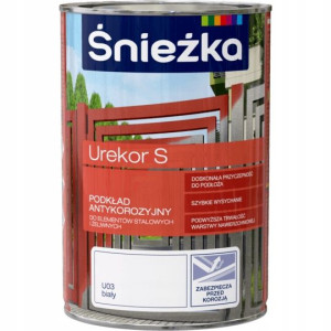 Farba Śnieżka Urekor S Antykorozyjny Biały 1l