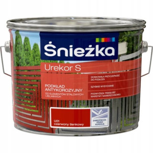 Farba Śnieżka Urekor S Antykorozyjny Czerwony 2,5l
