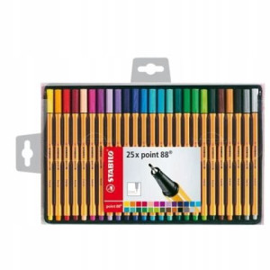 Cienkopis point 88 etui 25 kolor STABILO 8825-1