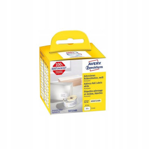 Etykiety 89x36mm adresowe 260 sztuk Avery