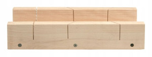Drewniana skrzynka uciosowa Vorel 300x80mm 29210