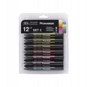 Zestaw 12 kolorów Promarker Winsor & Newton