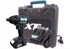 Zakrętarka udarowa 180Nm 1 x AKU Walizka XT-LINE