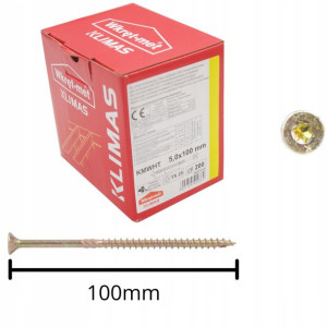 Wkręty Ciesielskie Do Drewna 5,0x100 Torx 200szt
