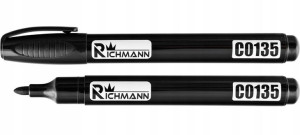Marker Budowlany Czarny Gruby 2mm Richmann C0135