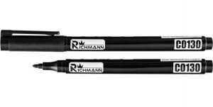 Marker Budowlany Czarny Cienki 1mm Richmann C0130