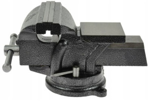 Imadło ŚLUSARSKIE 150mm z kowadłem Obrotowe 360st.
