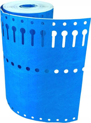 Etykiety Tyvek 12,7x220mm Rolka 1000szt Niebieskie