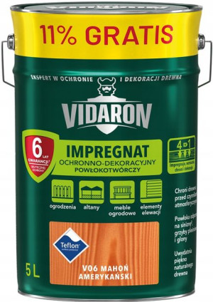 Vidaron Impregnat Ochronny Mahoń Amerykańsk V06 5l