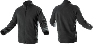 Bluza Męska Polarowa Robocza Czarna Hogert 58 3xl