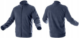 Bluza Męska Polarowa Robocza Granat Hogert 48 S