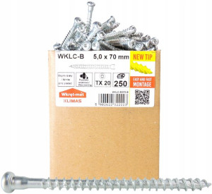 Wkręty Do Łączników Ciesielskich 5x70mm Torx 250s