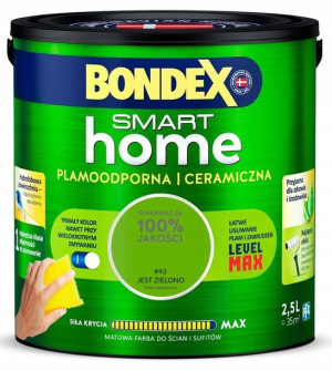 Farba Bondex SMART HOME Jest zielono 2,5L