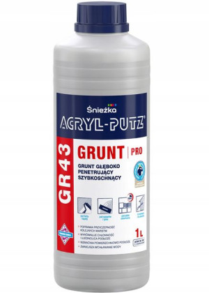 Acryl Putz Grunt Gr43 Głęboko Penetrujący Pro 1l