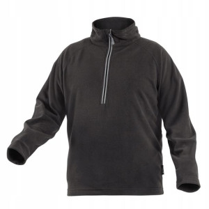 Bluza polarowa 1/2 zamek czarny L HOGERT