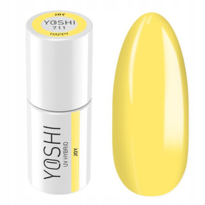 Yoshi lakier Hybrydowy UV seria Happy Żółty 6ml