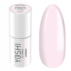 Yoshi lakier Hybrydowy UV seria Happy Różowy 6ml