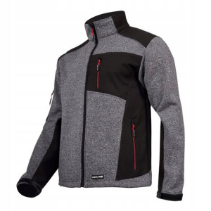 Kurtka sweter czarno-szara rozmiar L L4092003
