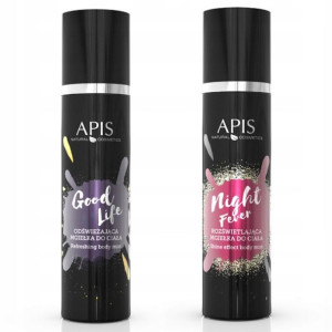 APIS rozświetlające mgiełki do ciała perfumowane