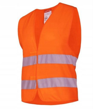 Kamizelka odblaskowa pomarańczowa BHP r. XL Lahti