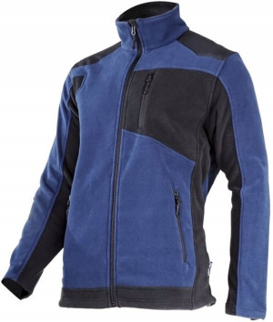 Bluza polar ze wzmocnieniami XL granat-czarn LAHTI