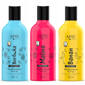 APIS Fruit żel pod prysznic Borówka Malina Banan