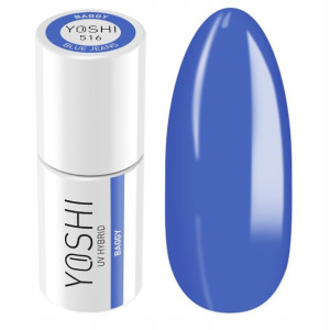 Yoshi lakier hybrydowy BlueJeans 516 Niebieski 6ml