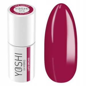 Yoshi Pro lakier hybrydowy 314 Różowa orchidea 6ml