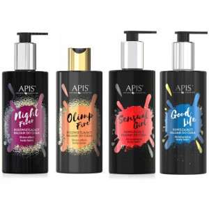 APIS Zestaw rozświetlające balsamy zapach perfum