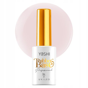 Yoshi Baza hybrydowa Rubber Base UV No3 10ml Beż