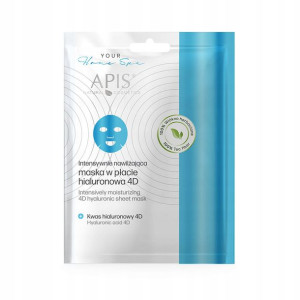 APIS nawilżająca maska w płacie kwas hialuron 4D