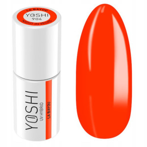 Yoshi Pro lakier hybrydowy 904 Ognisty Neon 6ml