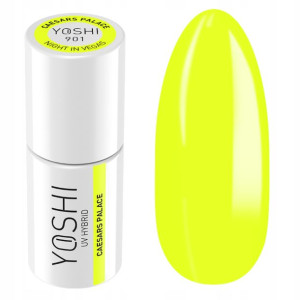 Yoshi Pro lakier hybrydowy 901 Neonowy żółty 6ml