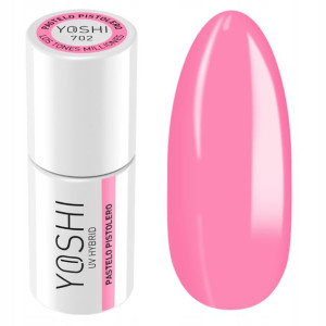 Yoshi Pro lakier hybrydowy 702 Łososiowy 6ml