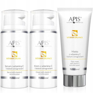 APIS Vitamin ZESTAW z witaminą C odżywia skórę