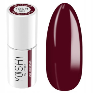 Yoshi Pro lakier hybrydowy 502 Czerwony brąz 6ml