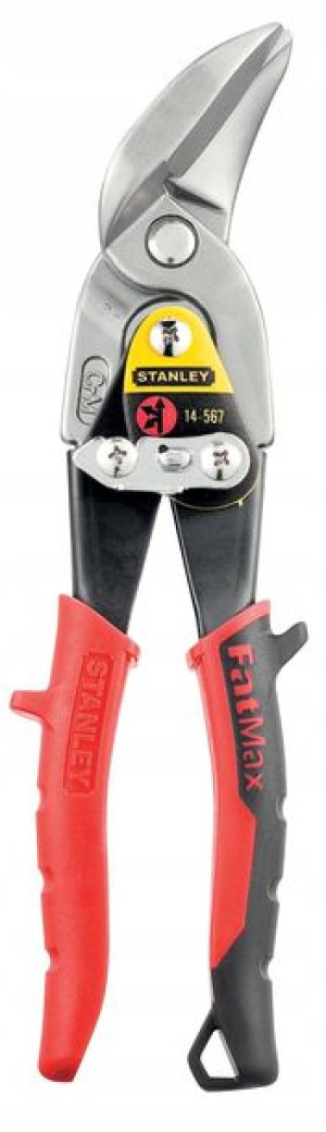 Stanley Nożyce Do Blachy 250mm Lewe Wygięte 14-567