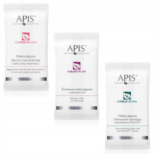 APIS Zest maseczka ALGOWYCH wygładzenie ALGI 3x20g