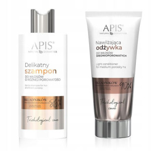 APIS Trichological Szampon Odżywka średnioporowate