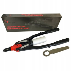 Nitownica dźwigniowa 46cm 3,2-4,8mm do alu i stali