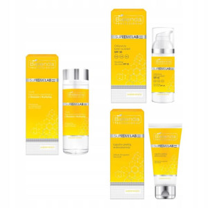 Bielenda Zabieg Odżywczy krem SPF30 peeling Tonik