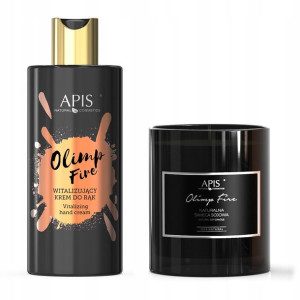 APIS Olimp Zestaw krem do rąk świeca zapach perfum