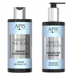 APIS Who's Boss Zestaw krem żel do ciała 2x300ml