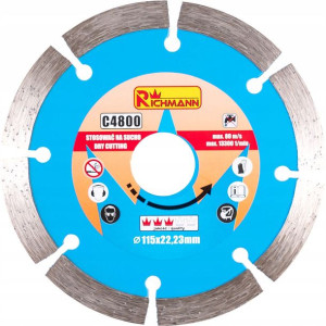 Tarcza Diamentowa 115mm Segmentowa Richmann C4800
