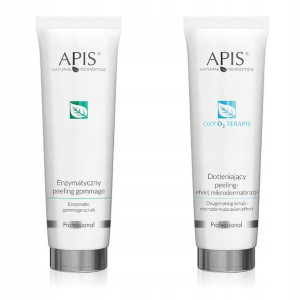 APIS Oxy O2 Peeling gommage enzymatyczny wrażliwa