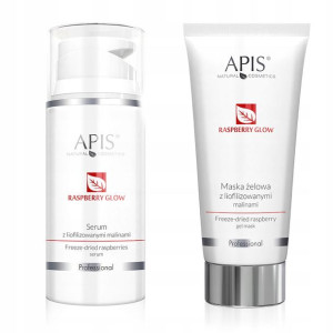 APIS Raspberry Zestaw maska serum Malinowe prezent