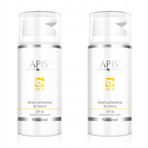 Apis krem ochrona do twarzy SPF 30 po kwasach 2szt