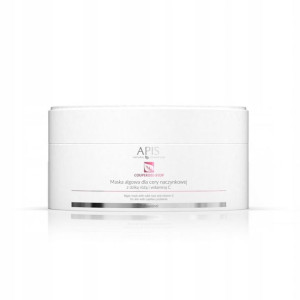 APIS Couperose MASKA ALGOWA cera naczynkowa 100g