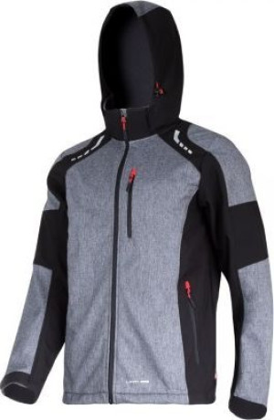 Kurtka softshell z kapturem Lahti Pro r. M oblask