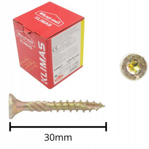 Wkręty Ciesielskie Do Drewna 4,0x30 Torx 500szt